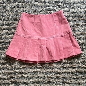 Forever 21 Pink Corduroy Women's Mini Skirt / Skorts, Size S NWT